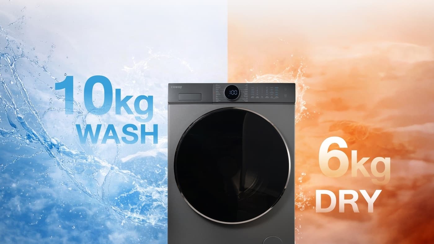 โคเวย์ Washer T106 ใช้งานจริงในบ้าน